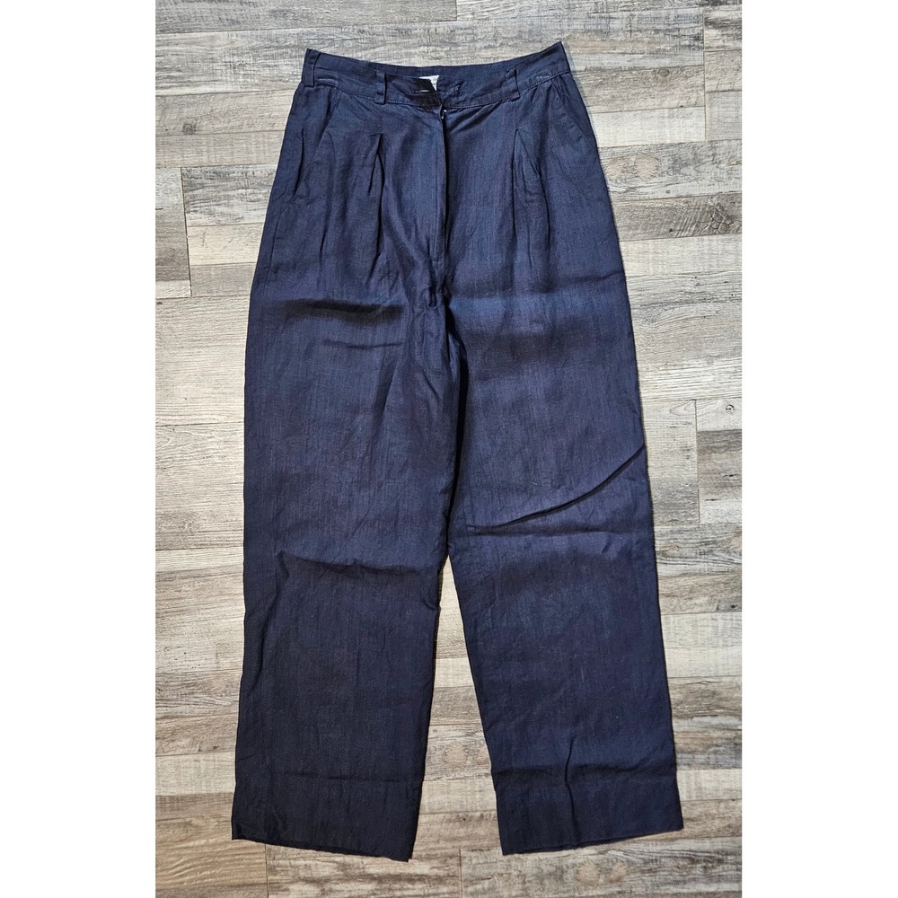 Vintage 100% Linen Women's Pants – Size 38 – Made in Italy - Picture 5 of 11